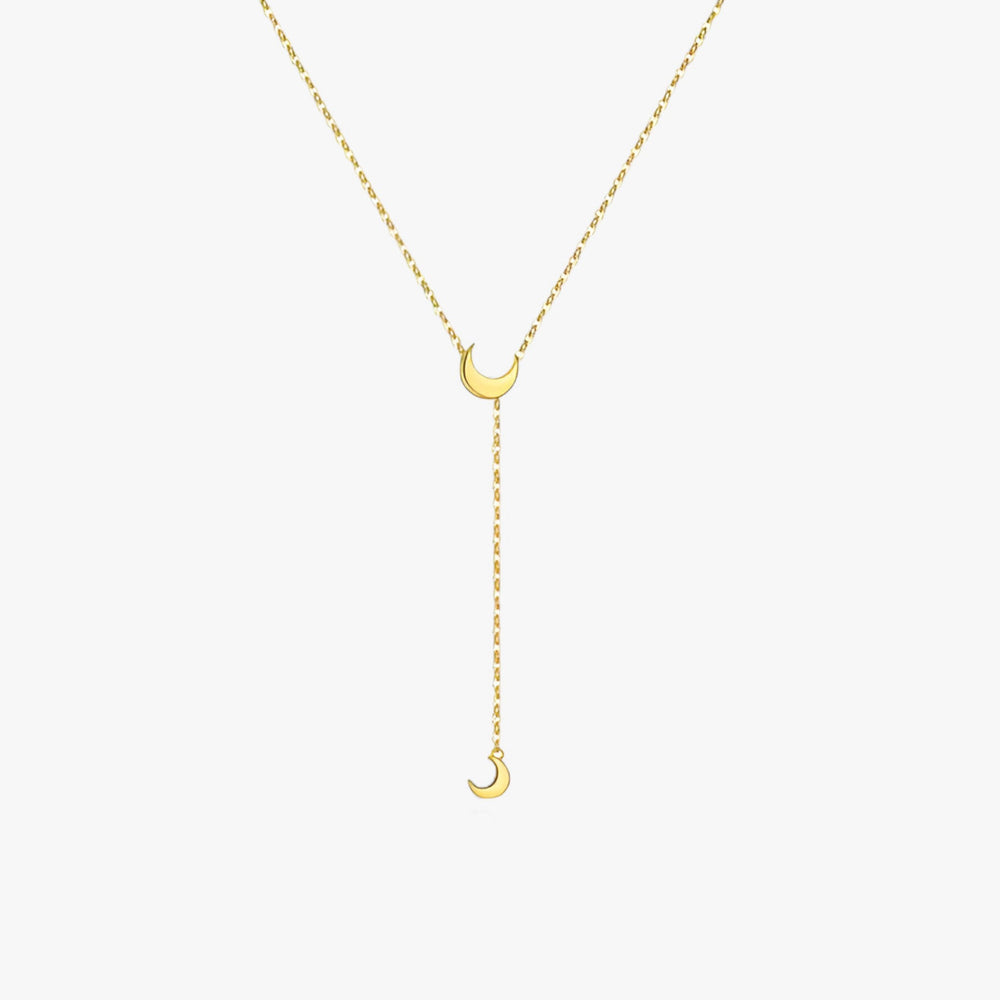 Orlène | Elegante Choker Ketting-Kettingen-Calora-Goud Maan-Calora