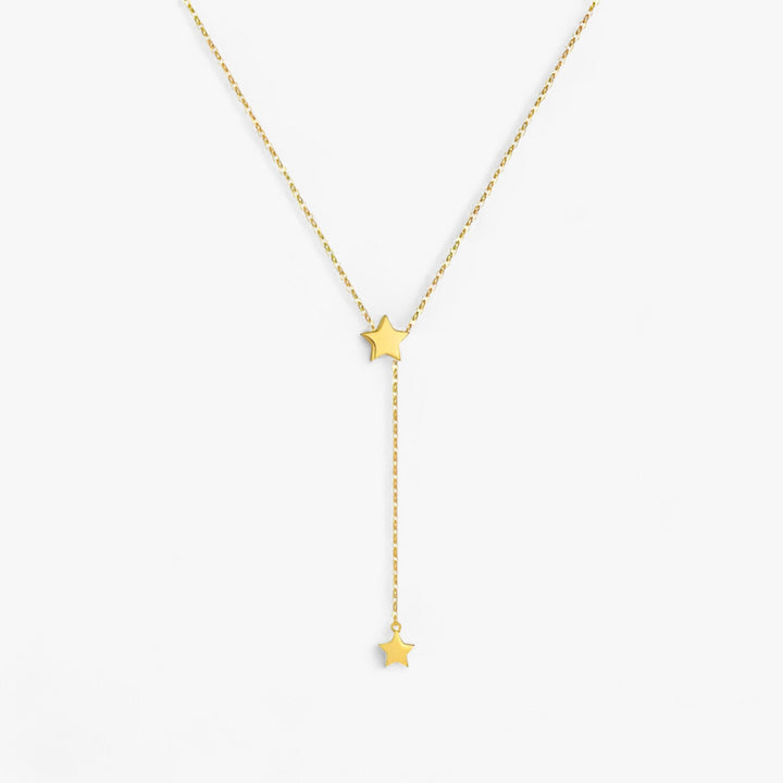 Orlène | Elegante Choker Ketting-Kettingen-Calora-Goud Sterren-Calora