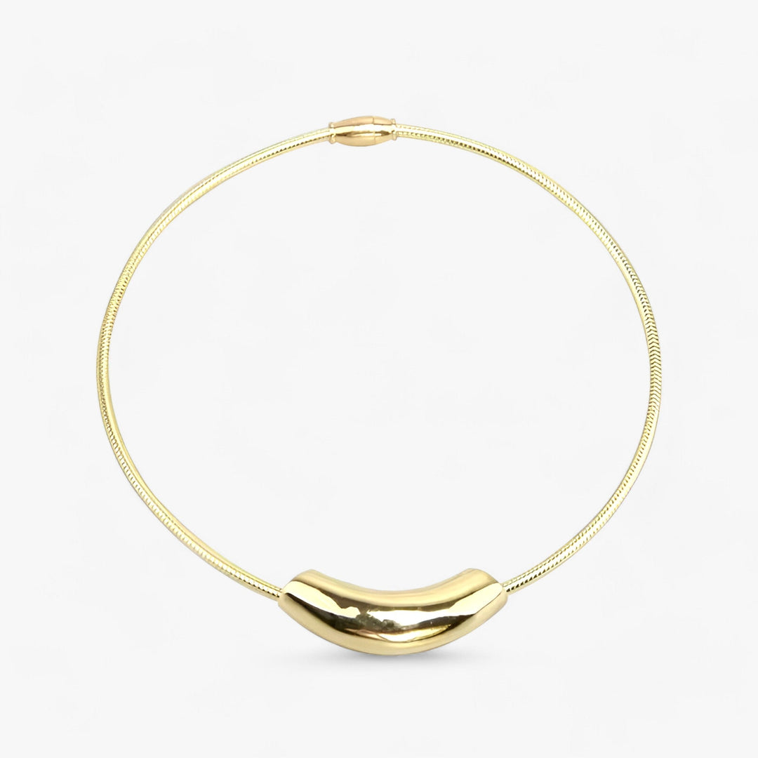 Orlène | Elegante Slangenbeen Ketting-Kettingen-Calora-Stijl 1 Staal-Calora