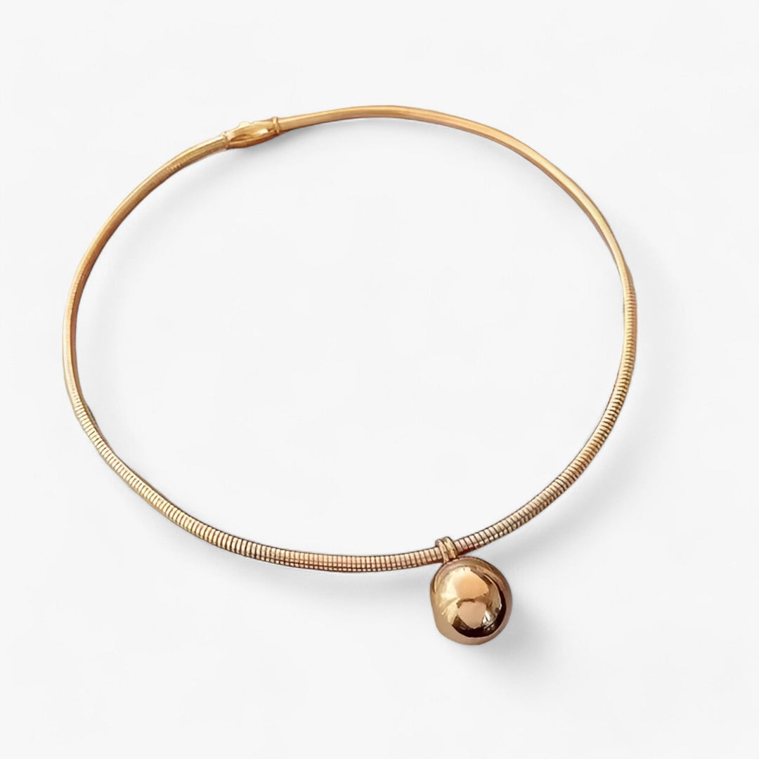 Orlène | Elegante Slangenbeen Ketting-Kettingen-Calora-Stijl 2 Goud-Calora