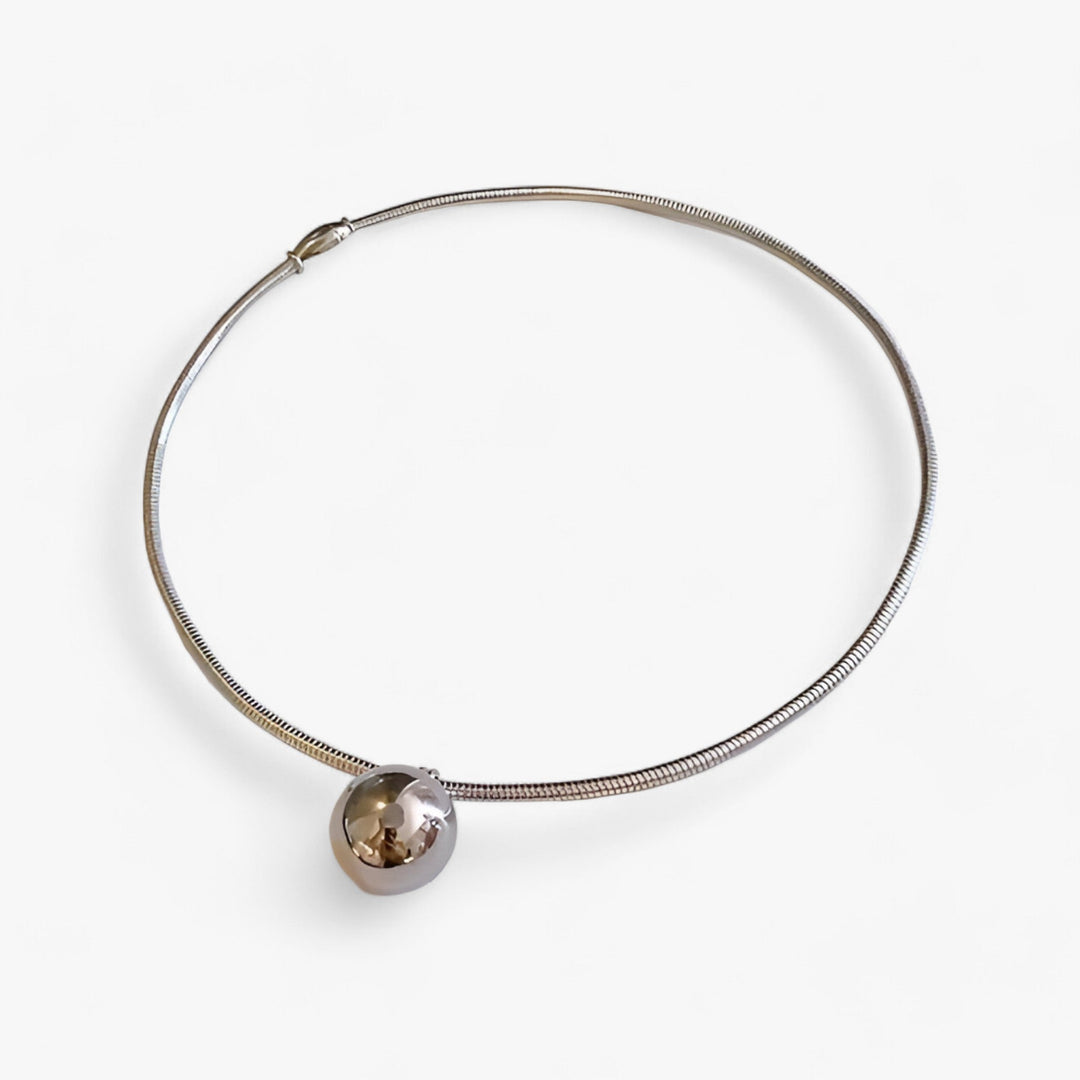 Orlène | Elegante Slangenbeen Ketting-Kettingen-Calora-Stijl 2 Staal-Calora