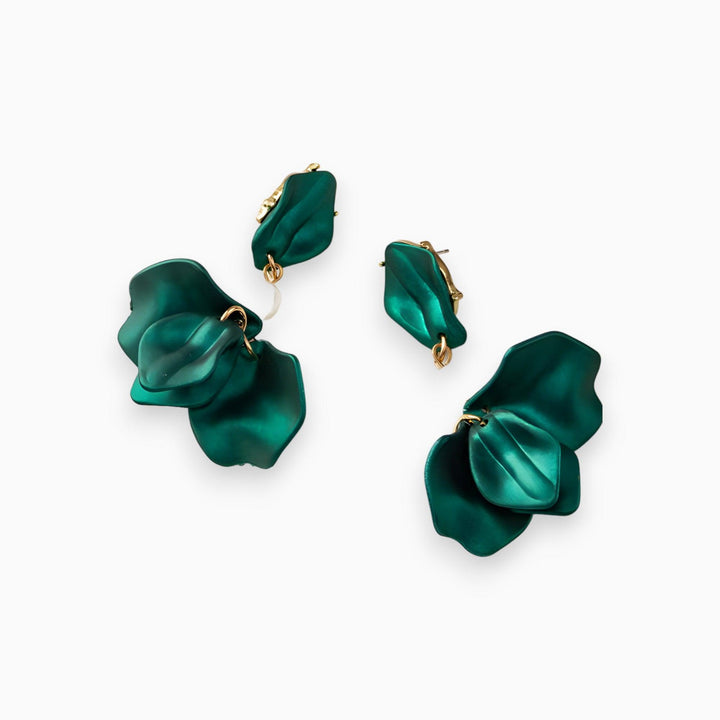 Parel Druppels Oorbellen-Armbanden-Calora-Groen-Calora