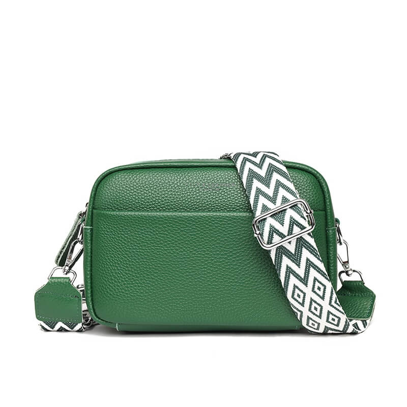 Paulla | Leren Heup Tas-Handtassen-Calora-Groen-Calora