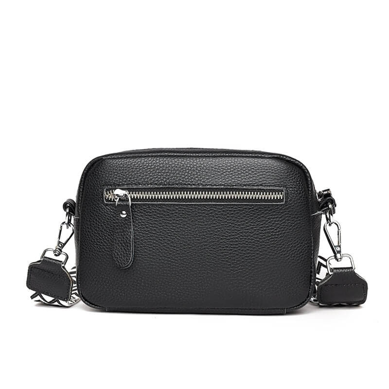Paulla | Leren Heup Tas-Handtassen-Calora-Zwart-Calora