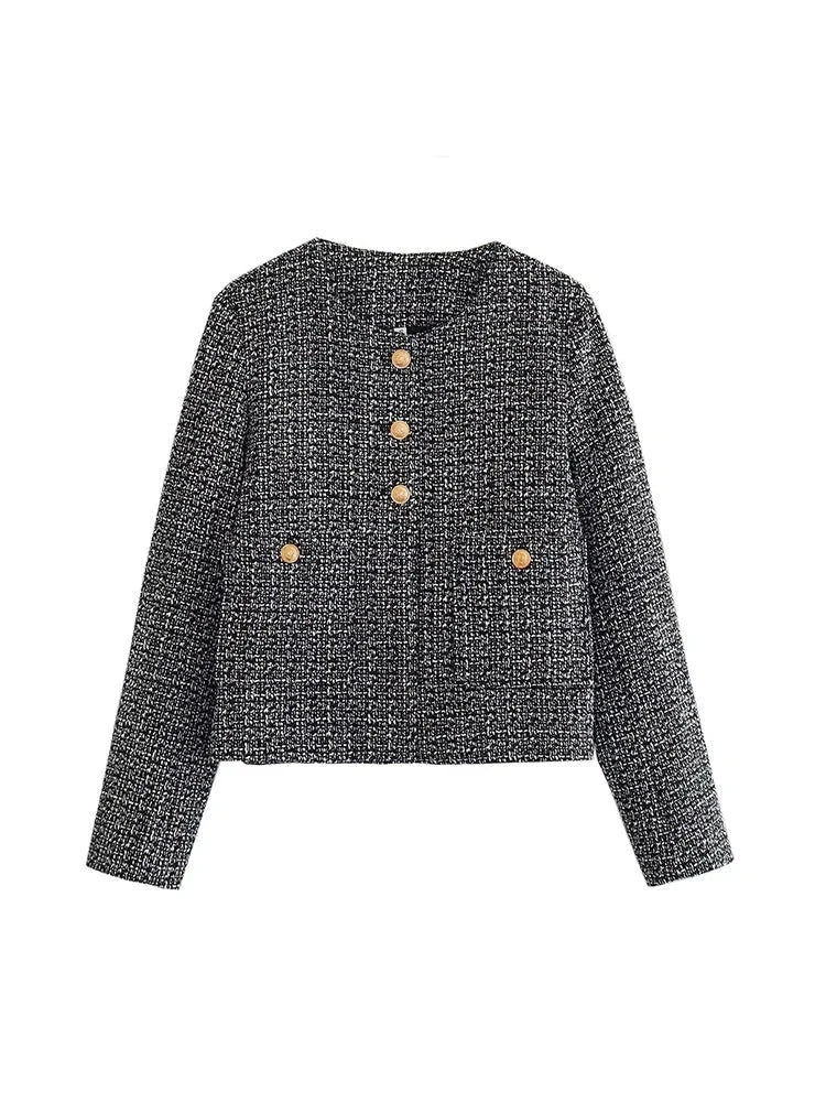 Penelope | Elegant & Chique Vest-Blazers & Vesten-Calora-Zwart-S-Calora