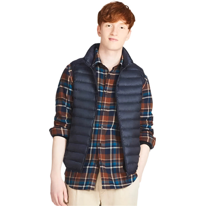 Pepijn | Ultra lichte mouwloze bodywarmer voor heren-Bodywarmers-Calora-Zwart-S-Calora