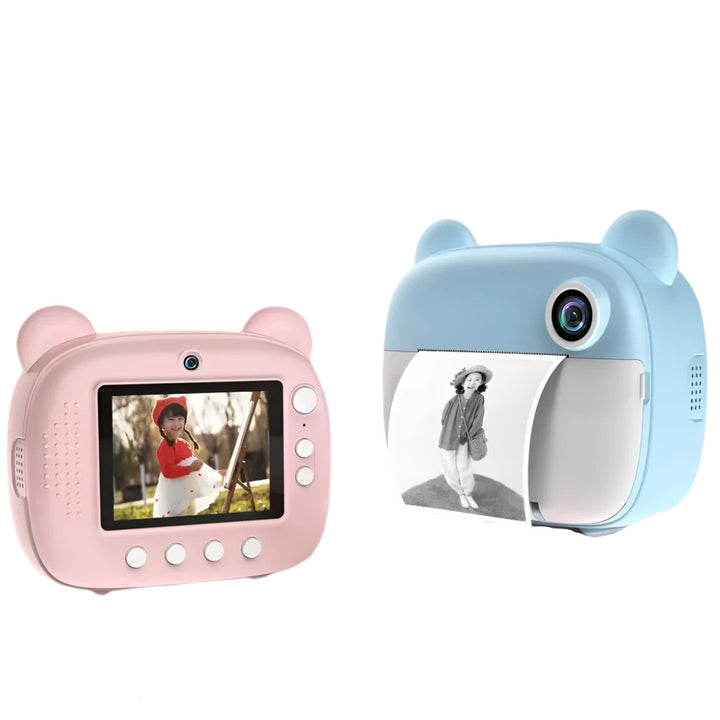 PixiPlay | Digitale Camera met Directe Afdrukfunctie voor Kinderen-Elektronica/Gadgets-Calora-Roze-Calora