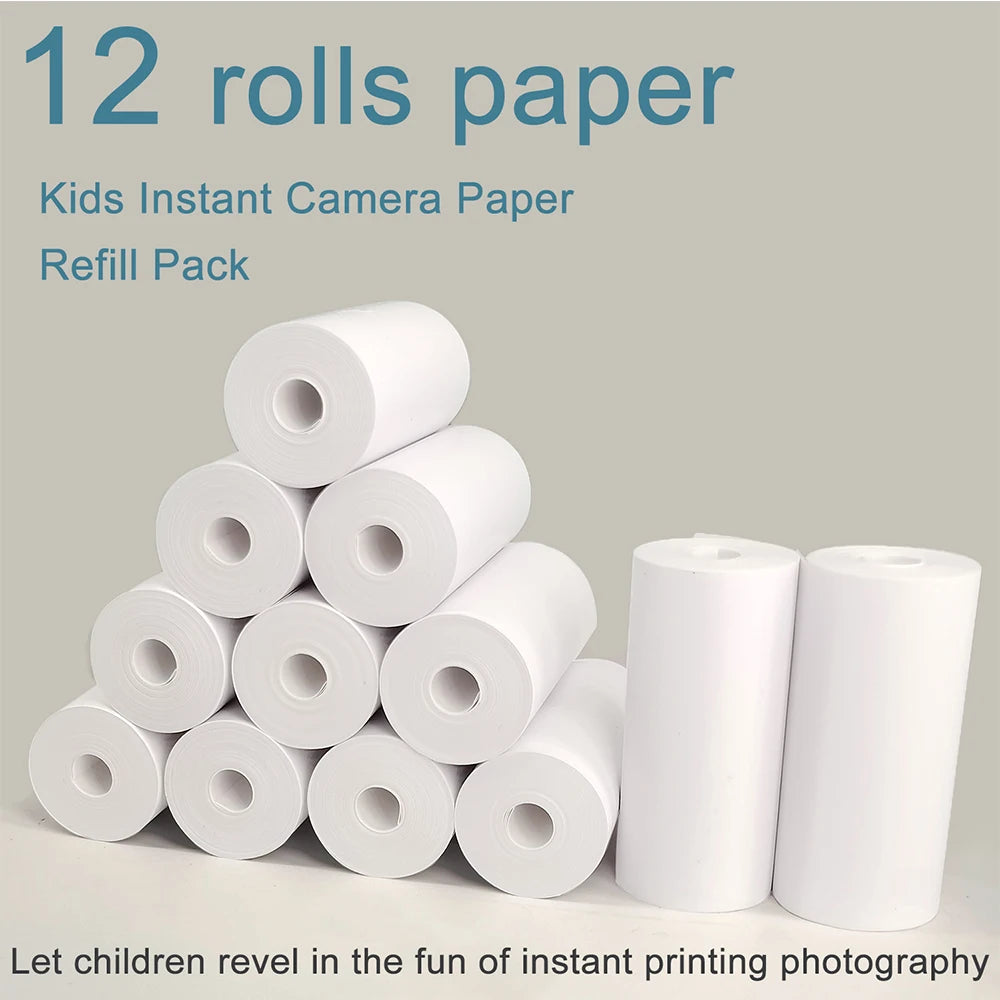 PixiPlay | Instant Print Fotocamera voor Kinderen met 32GB Kaart-Elektronica/Gadgets-Calora-Blauw-Calora