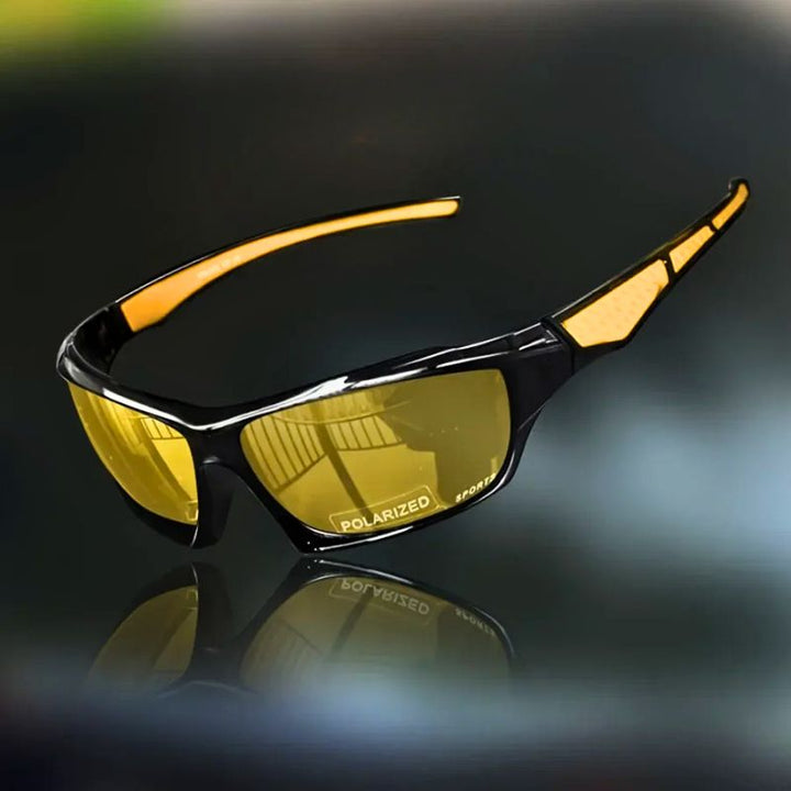 CALORA_ Polariserende Sport Zonnebril met UV400 Bescherming en Lichtgewicht Frame