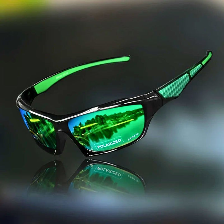 CALORA_ Polariserende Sport Zonnebril met UV400 Bescherming en Lichtgewicht Frame