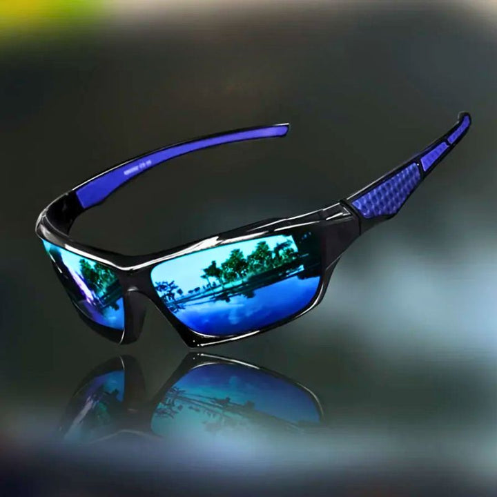 CALORA_ Polariserende Sport Zonnebril met UV400 Bescherming en Lichtgewicht Frame