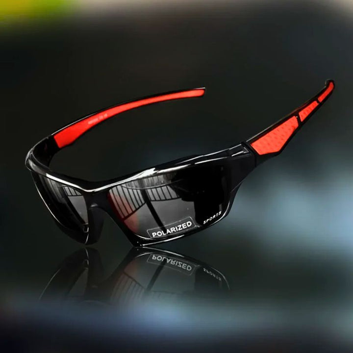 CALORA_ Polariserende Sport Zonnebril met UV400 Bescherming en Lichtgewicht Frame