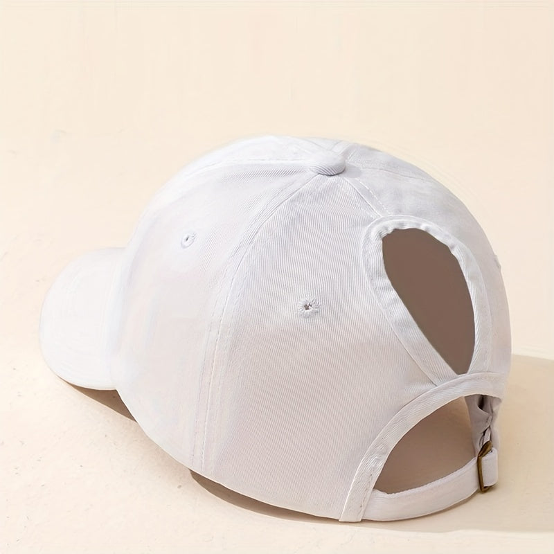 CALORA_ Pravina - Paardenstaart Honkbalpet met Ademend Comfort en UV-bescherming