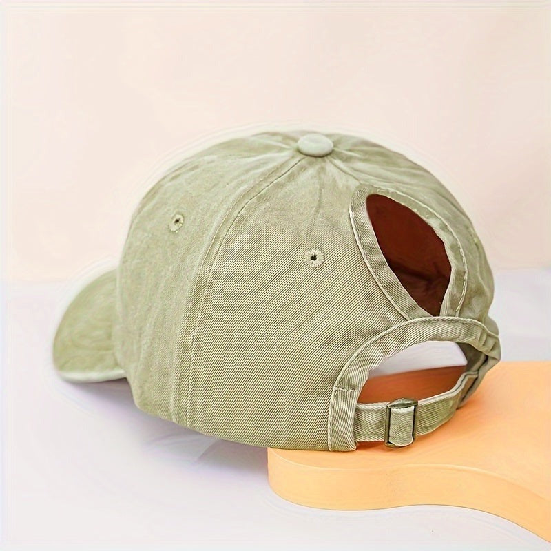 CALORA_ Pravina - Paardenstaart Honkbalpet met Ademend Comfort en UV-bescherming