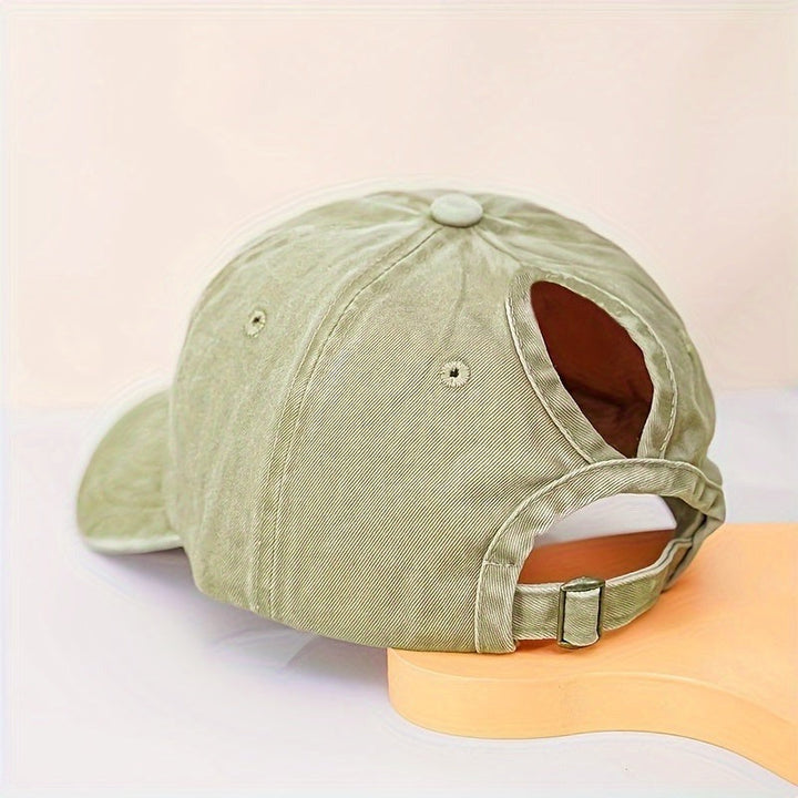 CALORA_ Pravina - Paardenstaart Honkbalpet met Ademend Comfort en UV-bescherming