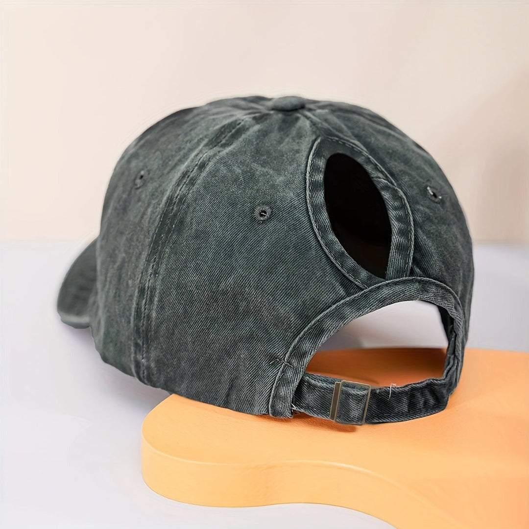 CALORA_ Pravina - Paardenstaart Honkbalpet met Ademend Comfort en UV-bescherming