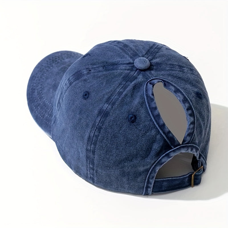 CALORA_ Pravina - Paardenstaart Honkbalpet met Ademend Comfort en UV-bescherming