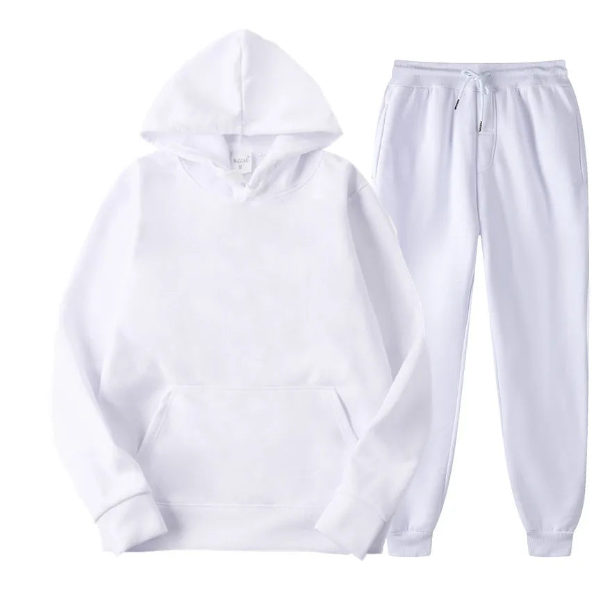 CALORA_ Pravina Trainingspakset - Casual Tweedelige Sportset met Capuchon