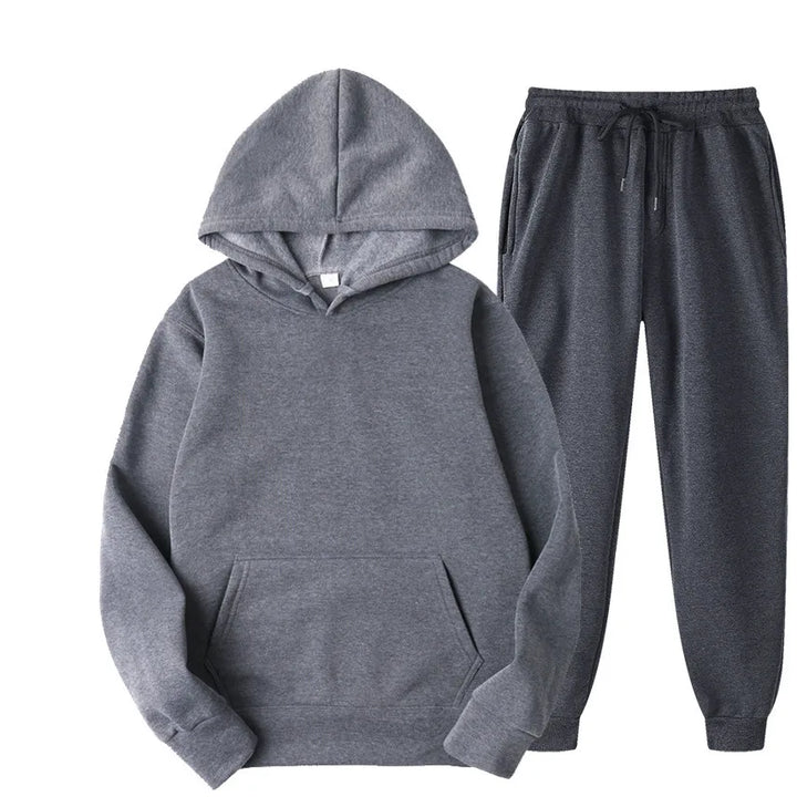 CALORA_ Pravina Trainingspakset - Casual Tweedelige Sportset met Capuchon