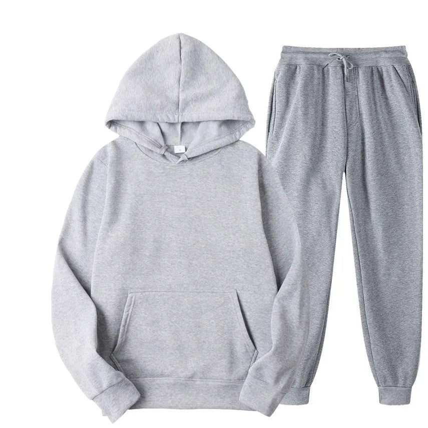 CALORA_ Pravina Trainingspakset - Casual Tweedelige Sportset met Capuchon