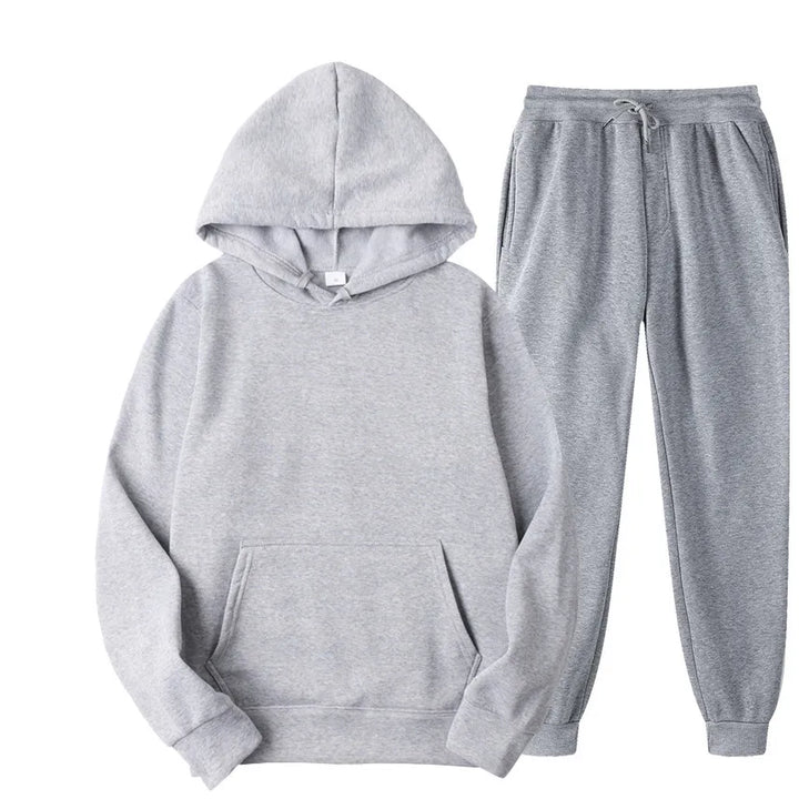 CALORA_ Pravina Trainingspakset - Casual Tweedelige Sportset met Capuchon