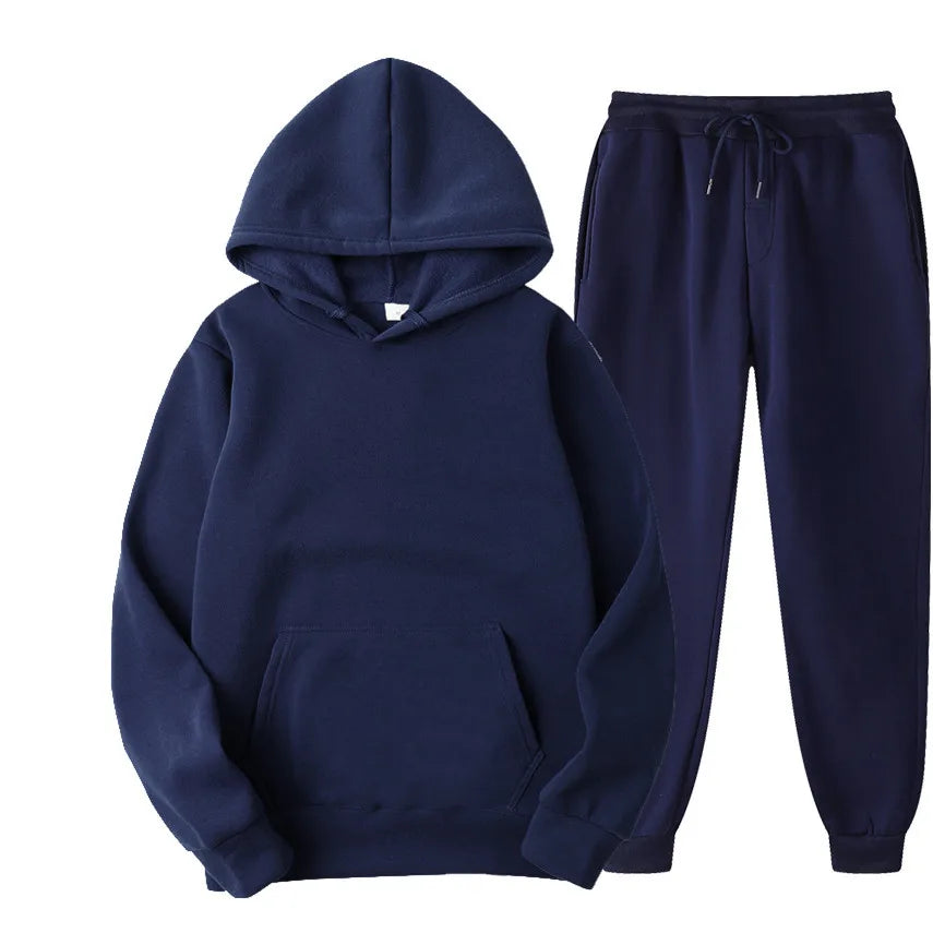 CALORA_ Pravina Trainingspakset - Casual Tweedelige Sportset met Capuchon