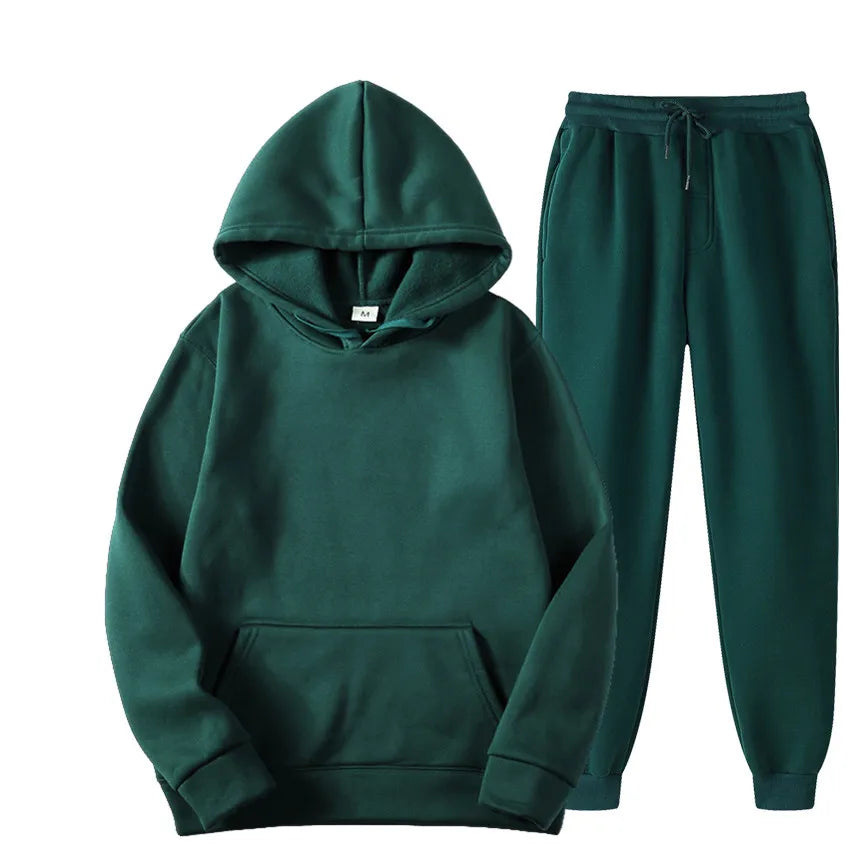 CALORA_ Pravina Trainingspakset - Casual Tweedelige Sportset met Capuchon