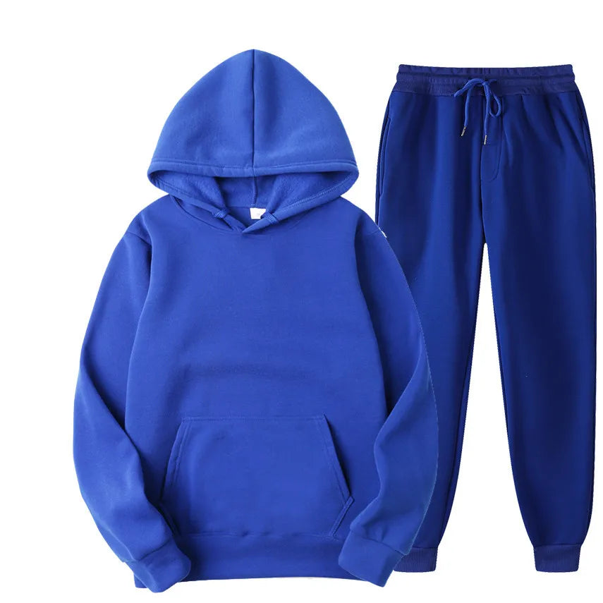 CALORA_ Pravina Trainingspakset - Casual Tweedelige Sportset met Capuchon