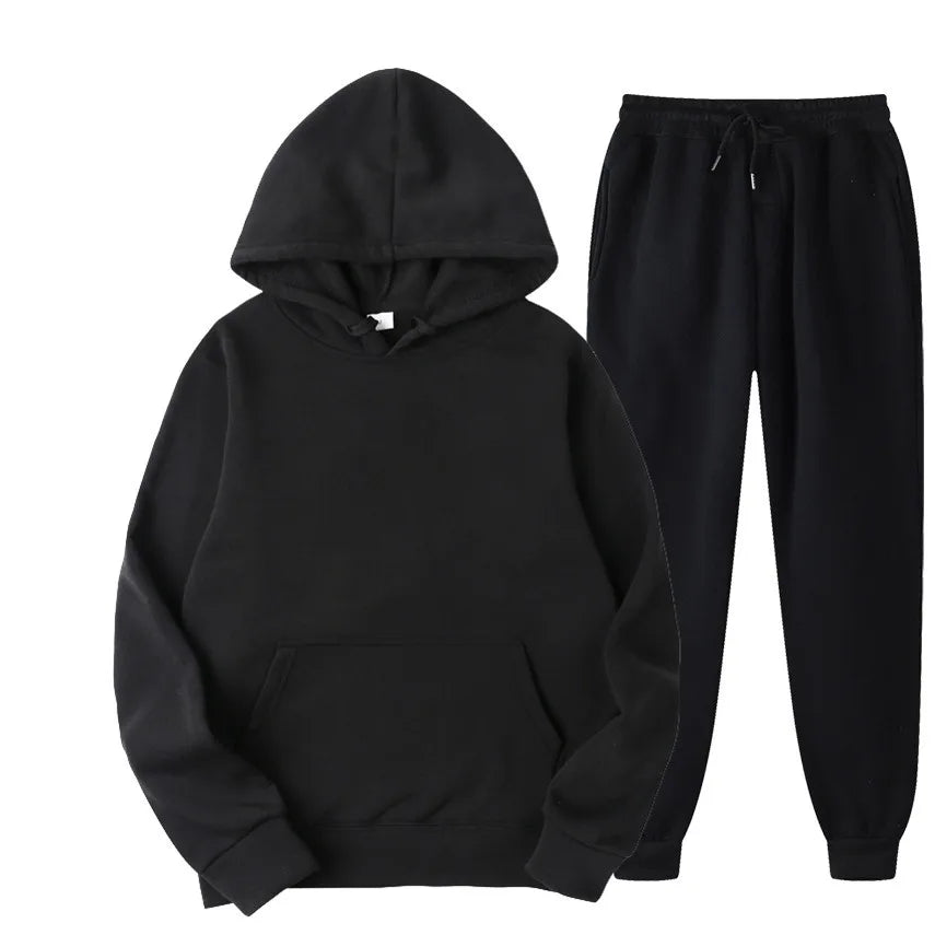 CALORA_ Pravina Trainingspakset - Casual Tweedelige Sportset met Capuchon