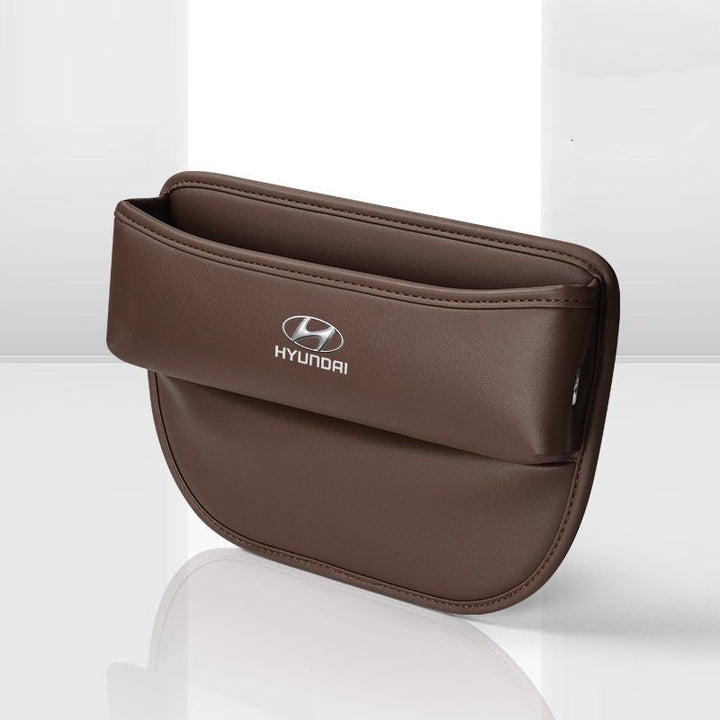 Premium Leren Opbergbox Auto-Home Decor-Calora-Bruin-Hyundai-Calora