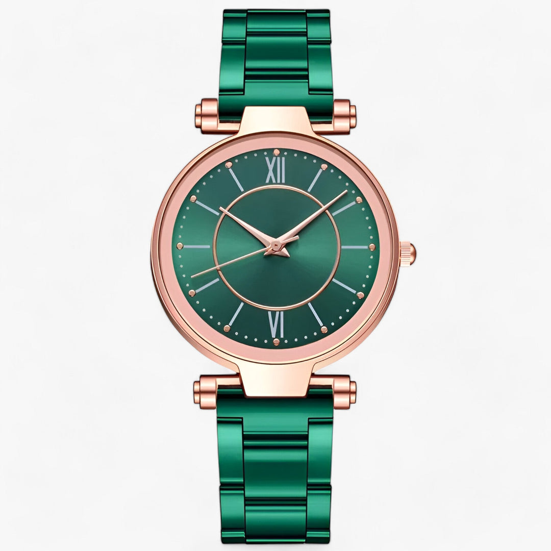 Premium Ronde Horloge RVS-Horloges-Calora-Groente-Calora