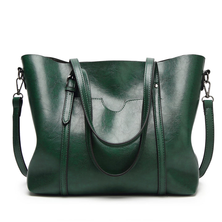 CALORA_ Premium Stijlvolle Retro Draagtas voor Vrouwen - 30x25x10 cm