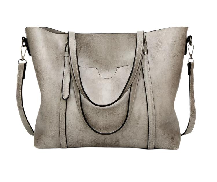 CALORA_ Premium Stijlvolle Retro Draagtas voor Vrouwen - 30x25x10 cm