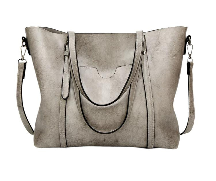 CALORA_ Premium Stijlvolle Retro Draagtas voor Vrouwen - 30x25x10 cm