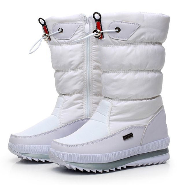 Premium waterdichte antislip- Sneeuwlaarzen van imitatiebont-Laarzen-Calora-Zwart-36-Calora