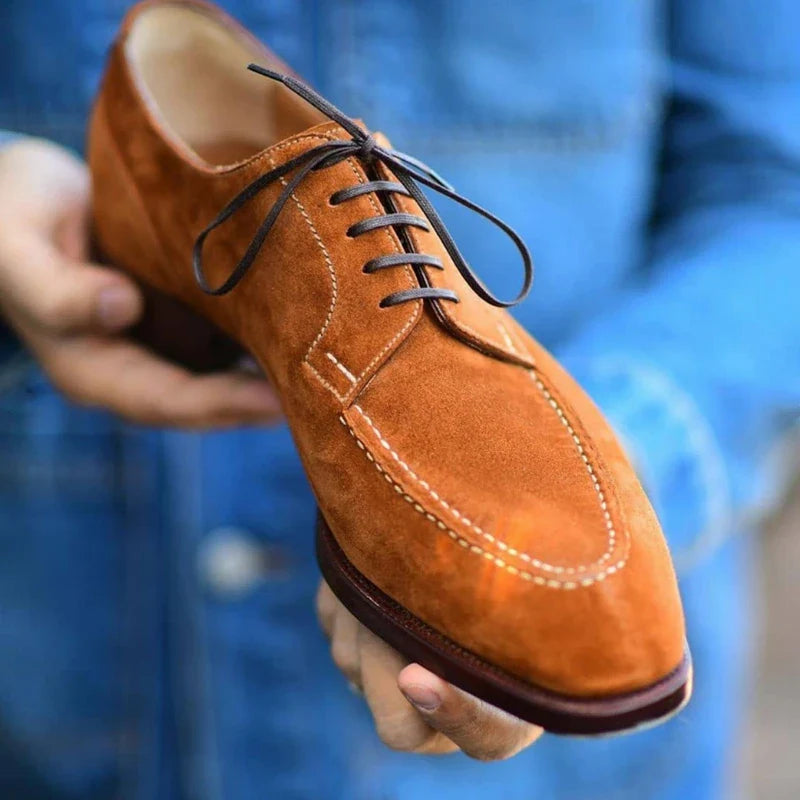 CALORA_ Prestige Suede Oxfords Schoenen