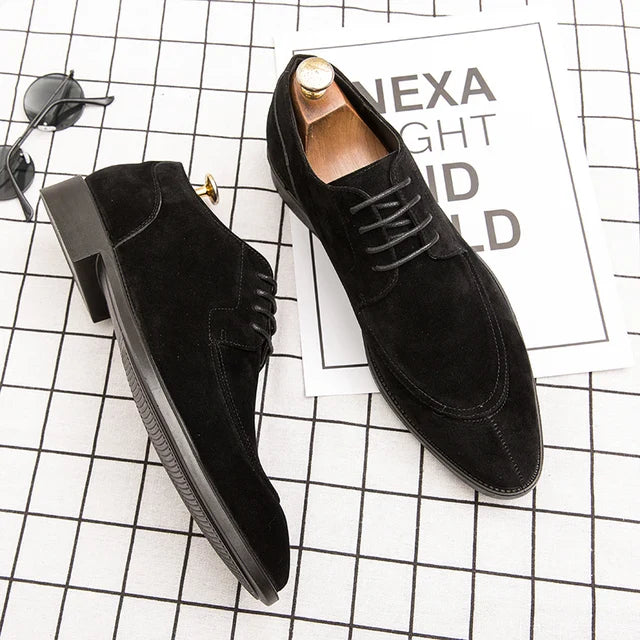 CALORA_ Prestige Suede Oxfords Schoenen