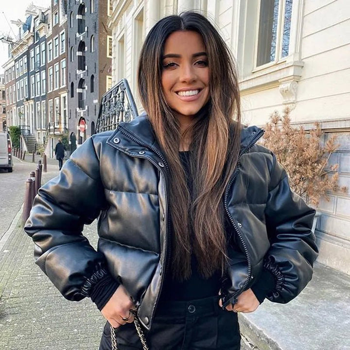 Prestigia | Stijlvolle Bomber Jas-Zomer Jassen-Calora-Zwart-S-Calora