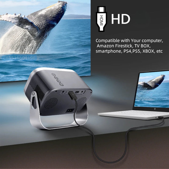 ProBeamer - Draagbare WIFI Beamer voor 4K Films-Elektronica/Gadgets-Calora-Calora