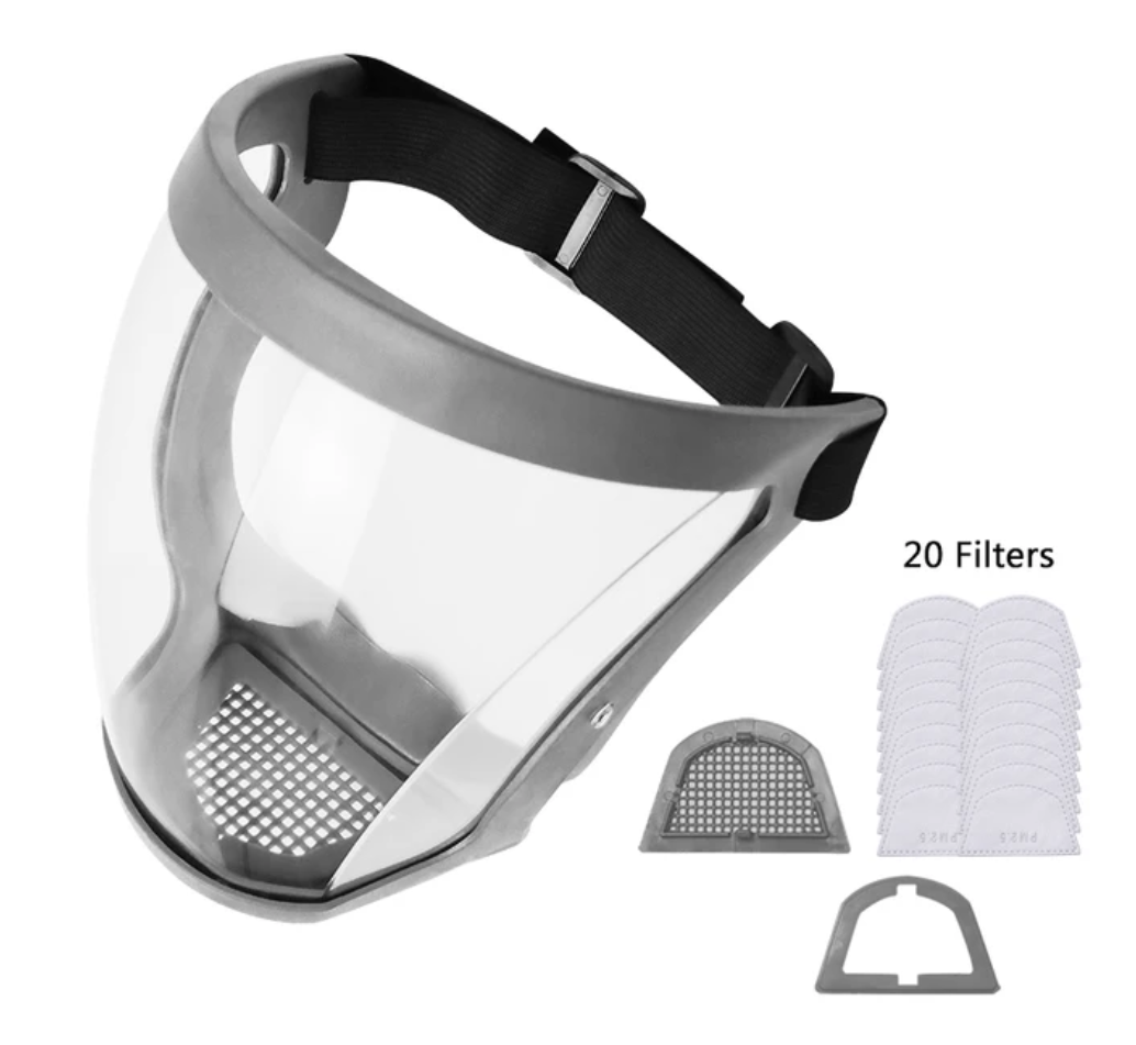 CALORA_ ProtecGear | Multifunctioneel Volgelaatsbeschermingsmasker