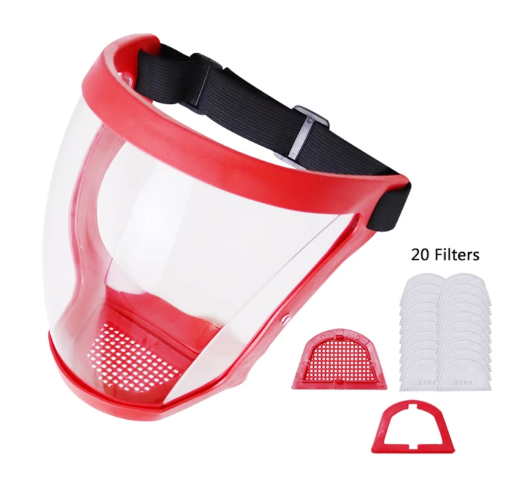 CALORA_ ProtecGear | Multifunctioneel Volgelaatsbeschermingsmasker