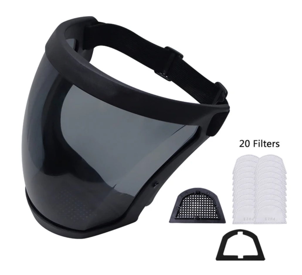 CALORA_ ProtecGear | Multifunctioneel Volgelaatsbeschermingsmasker