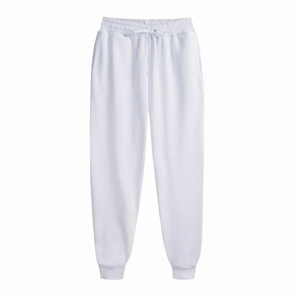 Quentin | Zachte Comfortabele Joggingbroek-Sportkleding & Accessoires-Calora-Wit-S-Calora