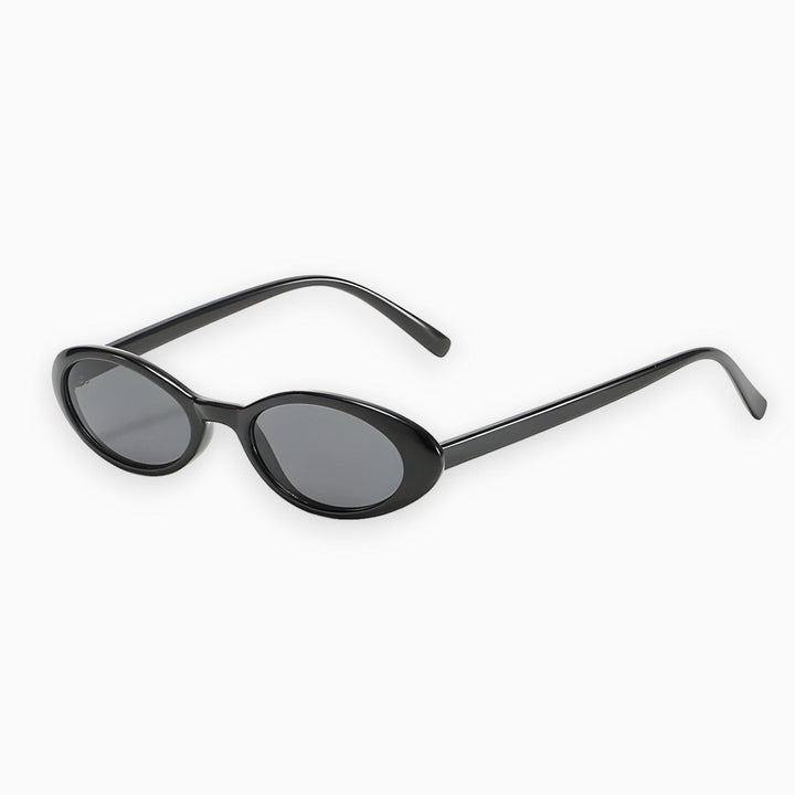 Retro Elegante Zonnebril met UV-bescherming voor Zonnige Dagen-Elektronica/Gadgets-Calora-Zwart-Calora