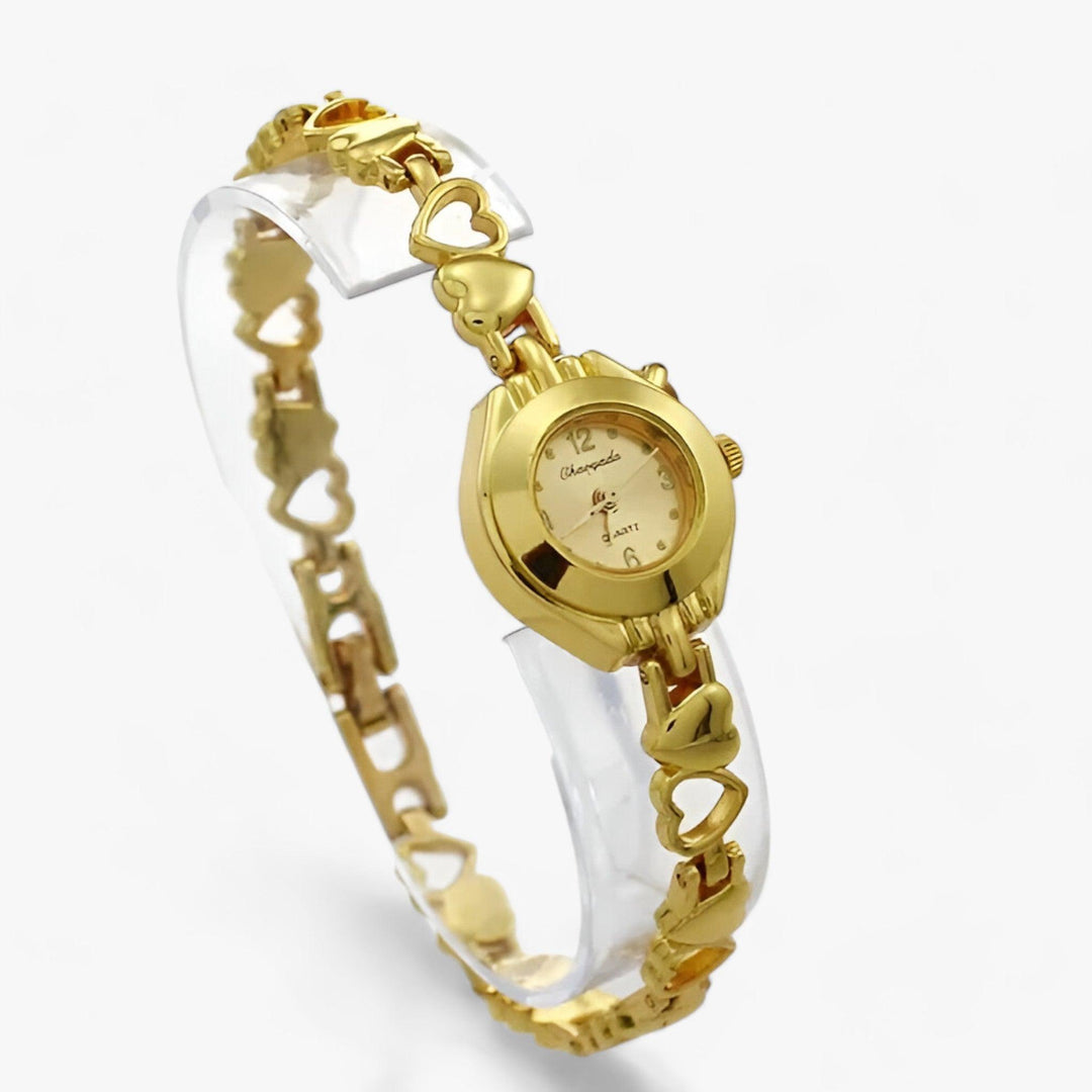 Retro Romeins nummer quartz Armbandhorloge-Horloges-Calora-Goud-Calora