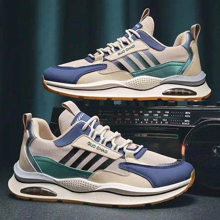 CALORA_ Retro Sneakers voor Heren in Sportief en Stijlvol Ontwerp