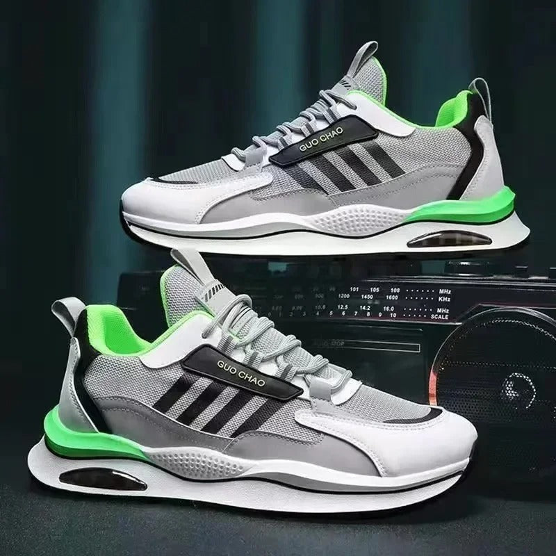 CALORA_ Retro Sneakers voor Heren in Sportief en Stijlvol Ontwerp