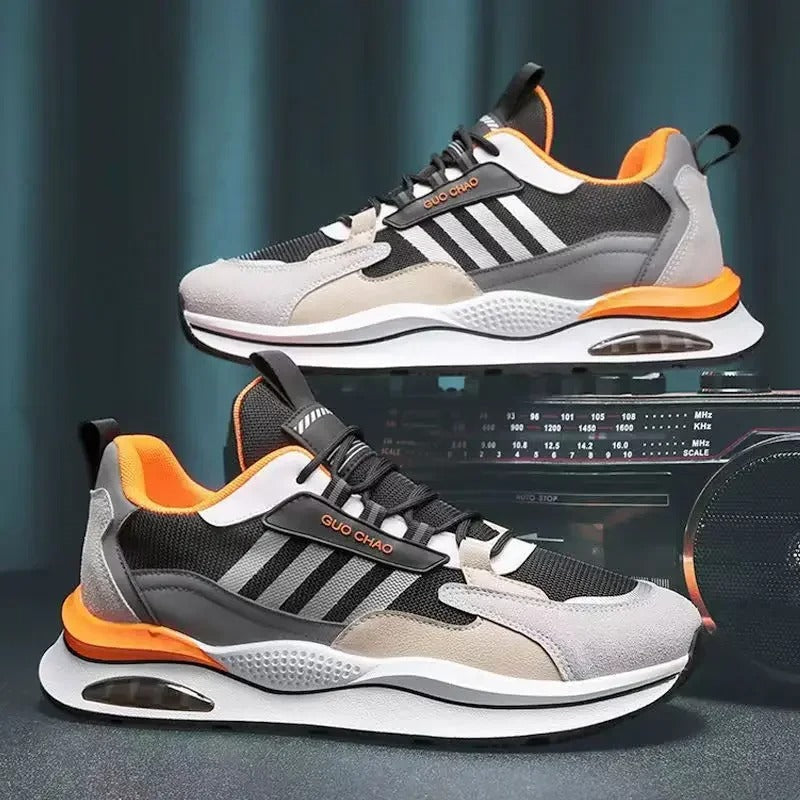 CALORA_ Retro Sneakers voor Heren in Sportief en Stijlvol Ontwerp