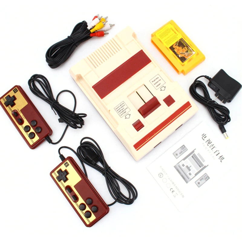 RetroGameMaster | Retro Console X4 Pro l met 2 Controllers en 500+ Spellen l AV Aansluiting voor TV-Elektronica/Gadgets-Calora-Calora