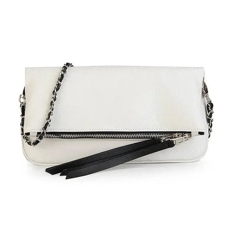 Riviera | Luxe Schoudertas-Schoudertassen-Calora-Wit-Calora